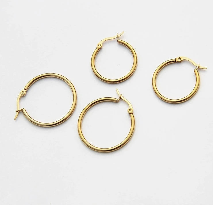 Oblession Essentials Thin Hoop 7/6/5/4/3cm Oblession