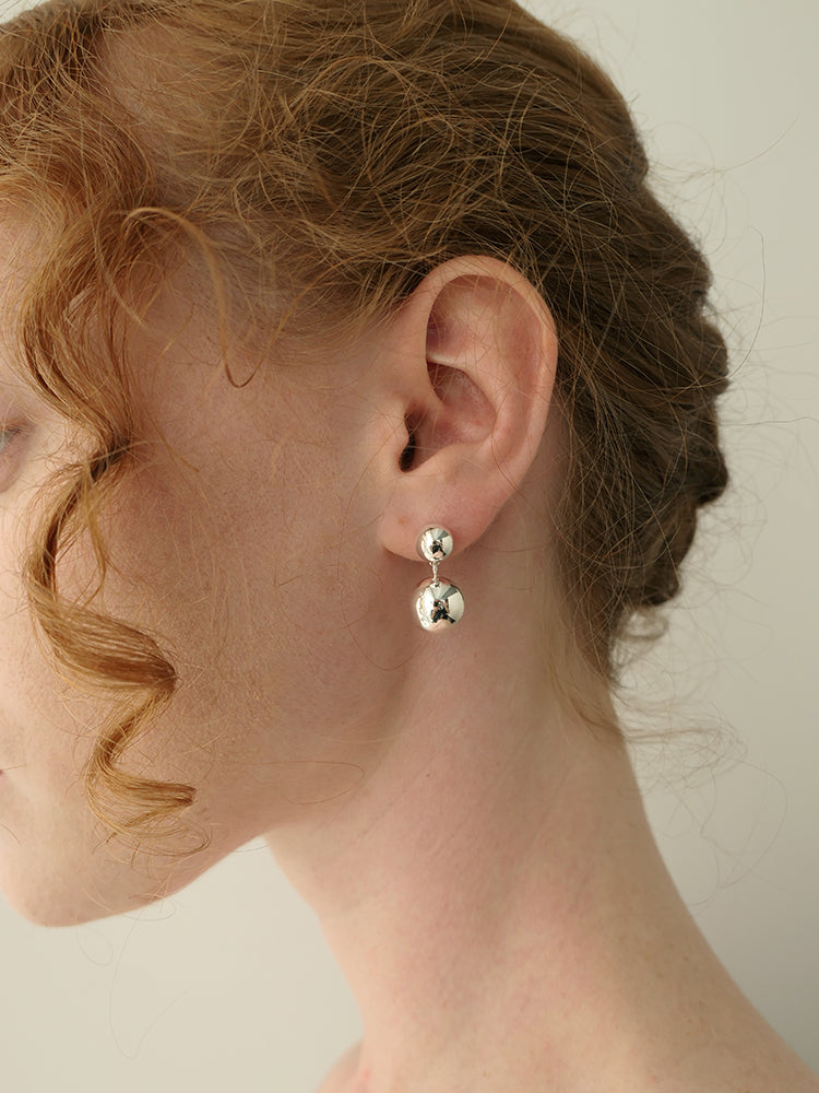 Double Bubble Dangle Earrings